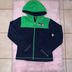 NFL Seattle seahawks fleece jacket (S)